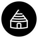 Mud hut icon