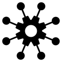 Multichannel marketing icon