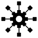 Multichannel marketing icon