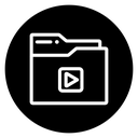 Multimedia files icon