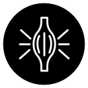 Muscle pain icon