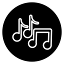 Music note icon