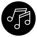 Music note icon