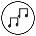 Music note icon