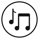 Music note icon