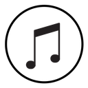 Music note icon