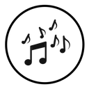 Music note icon