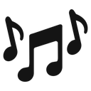 Music note icon