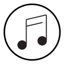 Music note icon