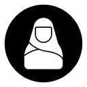Muslim women icon