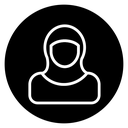 Muslim women icon