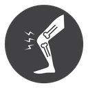 Myalgia Black Filled icon