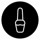 Nail polish icon