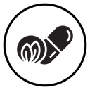 Natural medicine icon