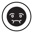 Nauseated emoji icon