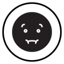 Nauseated emoji icon
