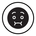 Nauseated emoji icon