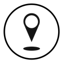 Navigation pin icon