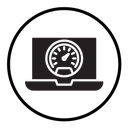 Network speed test icon