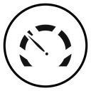 Network speed test icon