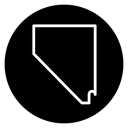 Nevada map icon
