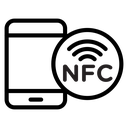 NFC communication icon