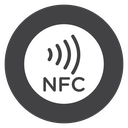 NFC Signal Badge icon