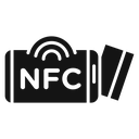 NFC wireless payment icon