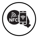 NFC wireless payment icon