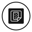 Nicotine patch icon