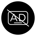 No audio description 2 icon