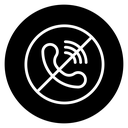 No call sign icon