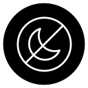No moon icon