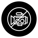 No recording icon