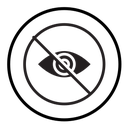 No view icon