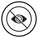 No view icon