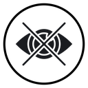 No view icon