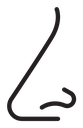 Nose icon
