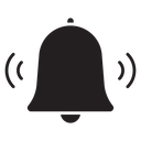 Notification bell icon