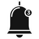 Notification bell icon