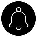 Notification bell icon