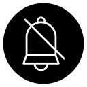 Notification off icon
