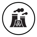 Nuclear power plant icon