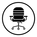 Office chair icon