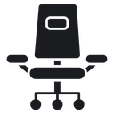 Office chair 3 icon