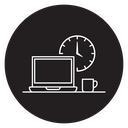 Office hours icon