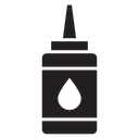 Oil dropper bottle icon
