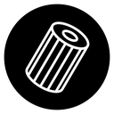 Oil filter icon