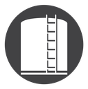 Oil storage icon