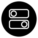 On off switch button slider toggle icon